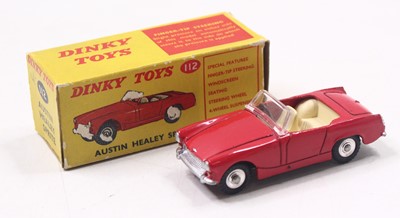 Lot 1023 - Dinky Toys No. 112 Austin Healy Sprite...