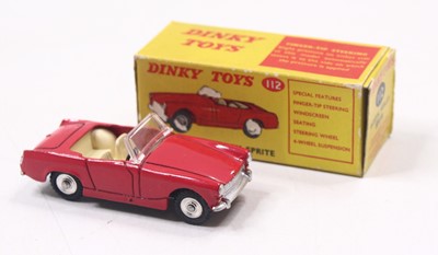 Lot 1023 - Dinky Toys No. 112 Austin Healy Sprite...