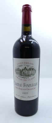 Lot 1056 - Chateau Fonplegade 2005, Saint Emilion Grand...