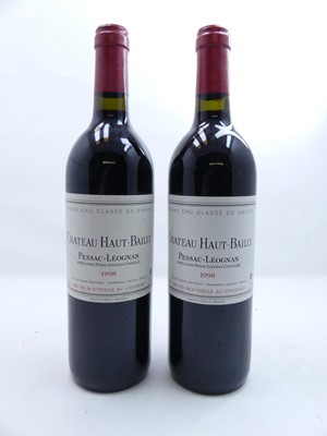 Lot 1123 - Chateau Haut-Bailly 1998, Pessac-Liognan, 2...