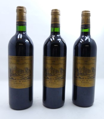 Lot 1013 - Chateau d'Issan 1999, Margaux, 3 bottles