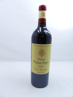 Lot 1101 - Chateau Phelan Segur 2003, St Estephe, one bottle