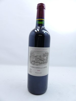 Lot 1030 - Chateau Carruades de Lafite 2004, Pauillac,...