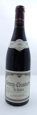 Lot 1009 - Domaine Bertrand Maume Gevrey-Chambertin en...