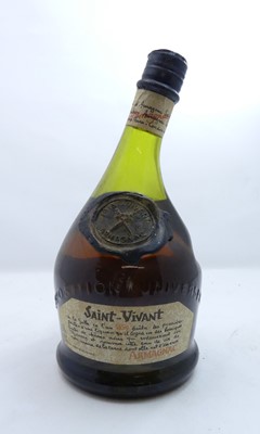 Lot 1391 - Saint-Vivant Armagnac, 68cl, 40%, one bottle