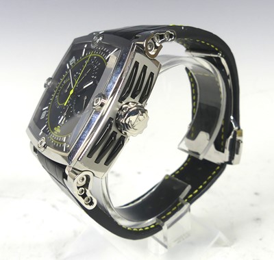 Lot 2324 - An Arcadia AC-01 gent's steel cased...