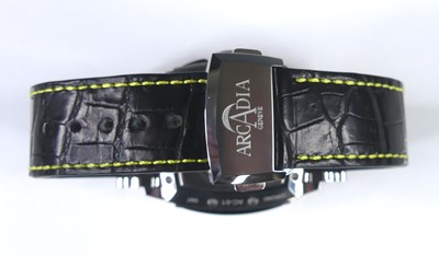 Lot 2324 - An Arcadia AC-01 gent's steel cased...