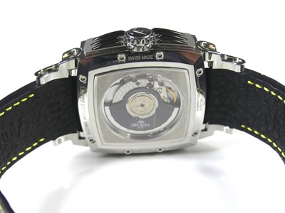 Lot 2324 - An Arcadia AC-01 gent's steel cased...