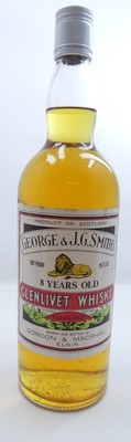 Lot 1431 - George & JG Smith's, 8 Years Old, Glenlivet...