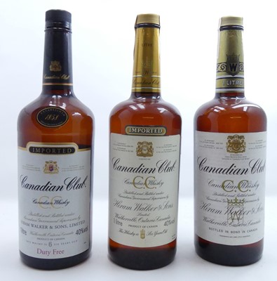 Lot 1407 - Canadian Club, Canadian Whisky by Hiram Walker...