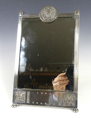 Lot 139 - A WMF Art Deco silver plated easel dressing...