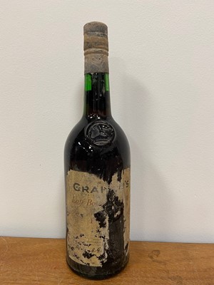 Lot 1309 - Graham's LBV Port, vintage unknown, but early,...