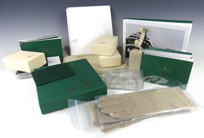 Lot 2340 - A collection of Rolex branded retailers...