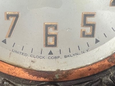 Lot 658 - A 1940's Roosevelt mantel clock. Made by...