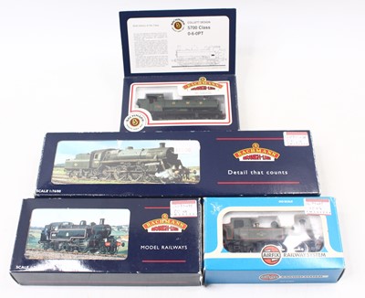 Lot 493 - Four 00 gauge locos to include an Airfix 0-4-2...