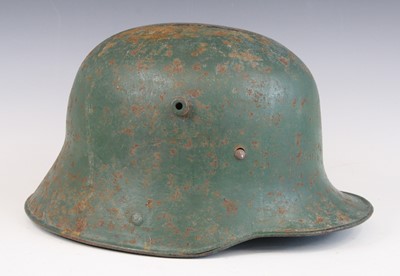 Lot 749 - A German M1916 stahlhelm, lacking liner and...