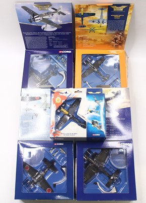 Lot 977 - Five Corgi Aviation Archive 1:72 scale Axis...