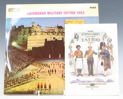 Lot 704 - The Edinburgh Military Tattoo 1965 Edinburgh...