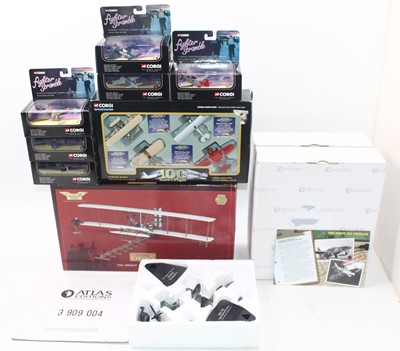 Lot 979 - One box of mixed modern issue diecast aircraft,...