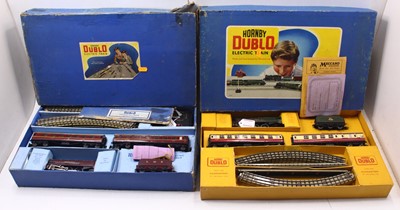 Lot 269 - Two Hornby-Dublo 3-rail passenger sets: EDP2...