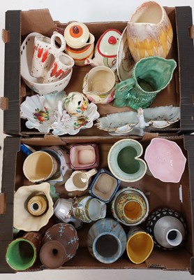 Lot 88 - Two boxes of ceramics to include Royal Doulton...