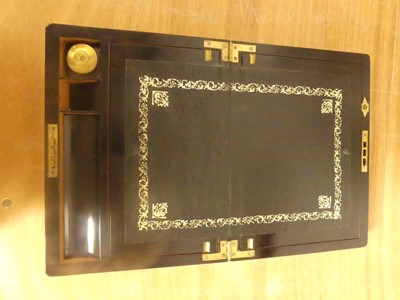 Lot 147 - A 19th century mahogany and brass banded...