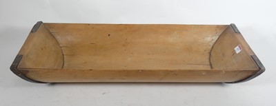 Lot 157 - A small wooden dough trough