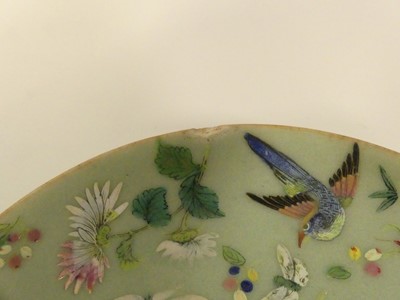 Lot 169 - A box of oriental ceramic wares; celadon and...