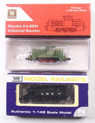 Lot 754 - Two N gauge locos, including an N gauge...