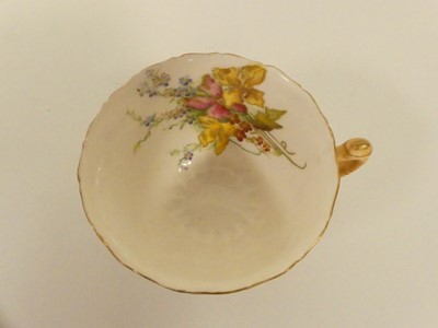 Lot 246 - A collection of Royal Worcester blush ivory...