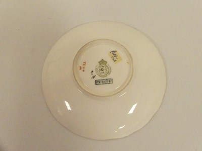 Lot 246 - A collection of Royal Worcester blush ivory...