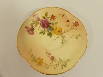 Lot 246 - A collection of Royal Worcester blush ivory...