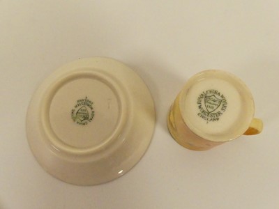 Lot 246 - A collection of Royal Worcester blush ivory...