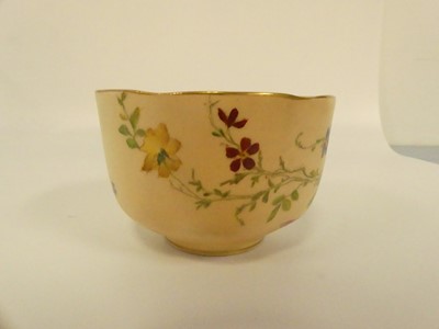Lot 246 - A collection of Royal Worcester blush ivory...