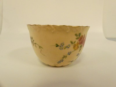 Lot 246 - A collection of Royal Worcester blush ivory...