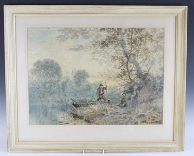 Lot 901 - Charles Harmony Harrison (1842-1902), figures...