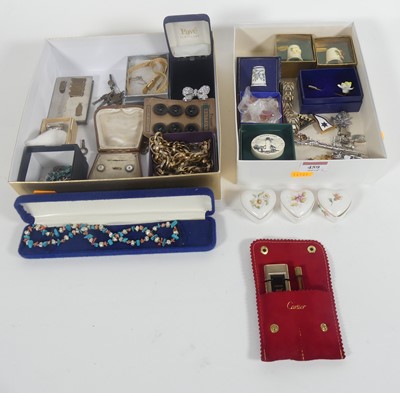 Lot 459 - A collection of costume jewellery to include...