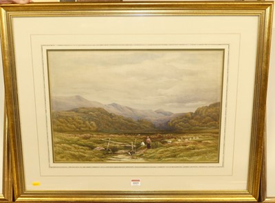 Lot 1019 - Lady Georgina Watson - Landscape scene with...