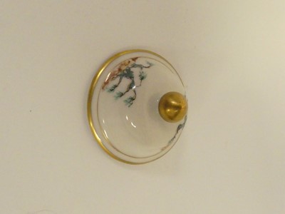 Lot 230 - A Chinese vase and cover, marked to the base;...