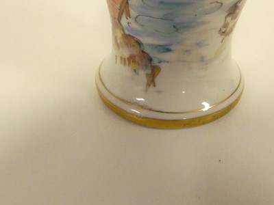 Lot 230 - A Chinese vase and cover, marked to the base;...