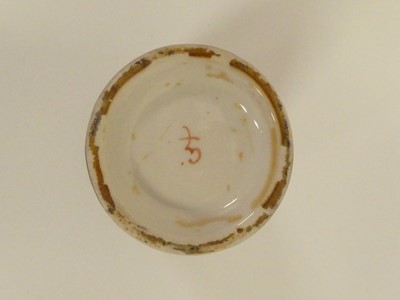 Lot 230 - A Chinese vase and cover, marked to the base;...