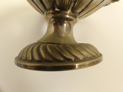Lot 270 - A silver plated pedestal dish surmounted by a...