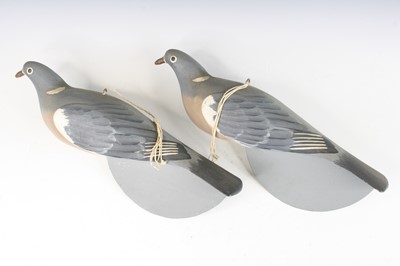 Lot 854 - A pair of prototype decoys by Fenn, each...