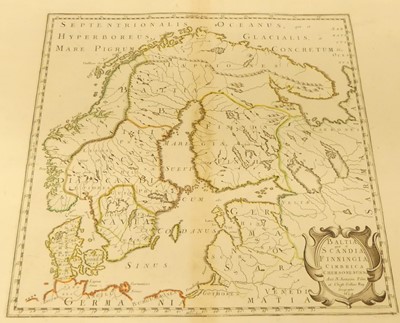 Lot 1032 - Maps of Scandinavia - Wells, E; A New Map of...