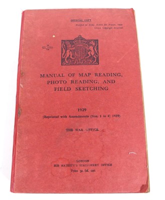 Lot 562 - A Manual of Map reading, Photo reading and...