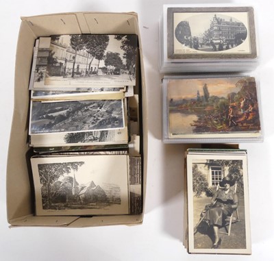 Lot 573 - A box of 20th century postcards, to include...