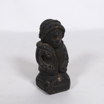 Lot 513 - A Medieval style composite figure, h.9.5cm