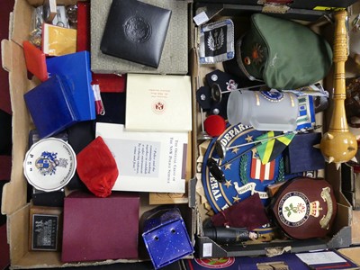 Lot 626 - A collection of police related items, to...