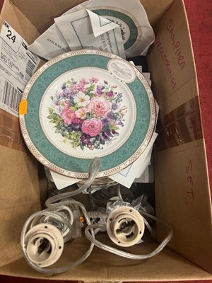 Lot 699 - A box of commemorative collectors plates from...