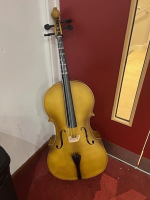 Lot 706 - A child's cello in associated case